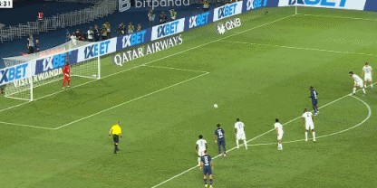 登贝莱全场数据：3次射门均未射正，踢飞了内维斯造的点球