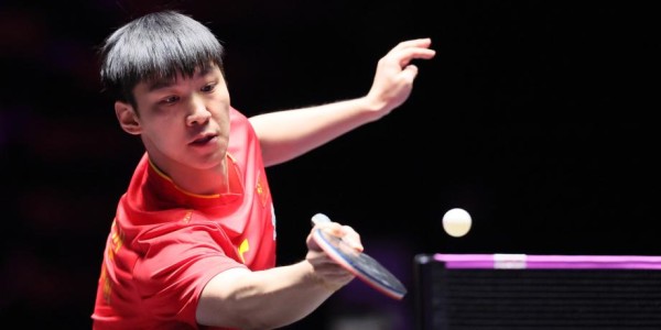 WTT澳门冠军赛：薛飞3-0横扫张本智和