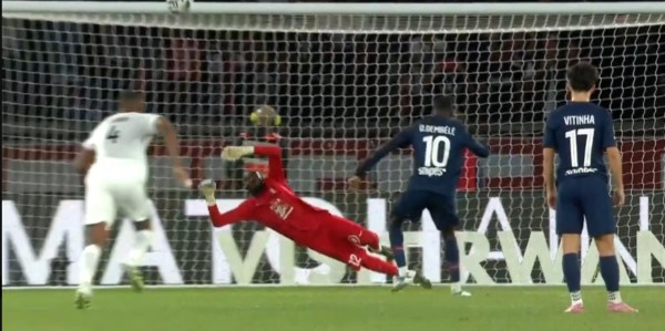 登贝莱全场数据：3次射门均未射正，踢飞了内维斯造的点球